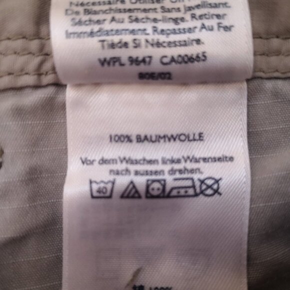 Eddie Bauer Ladies Beige Size 18 Petite Capri Length Straight Leg Pants - Picture 8 of 13